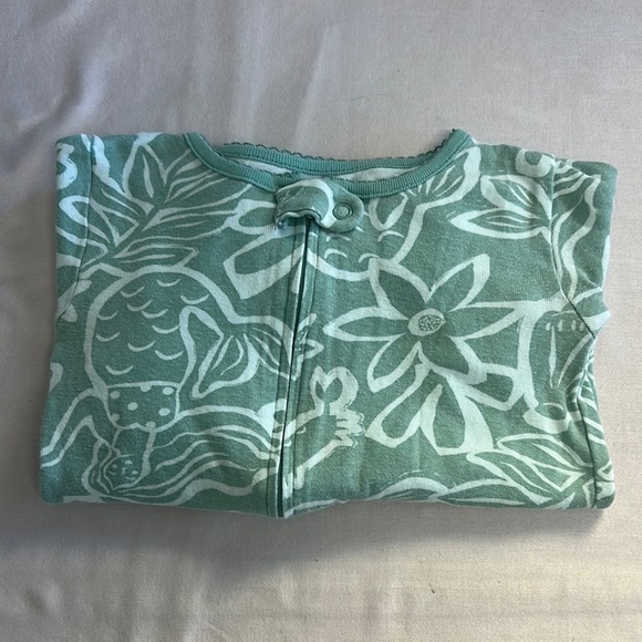 Carter's - Mint Green Footless Onesie Sleeper - Picture 1 of 5